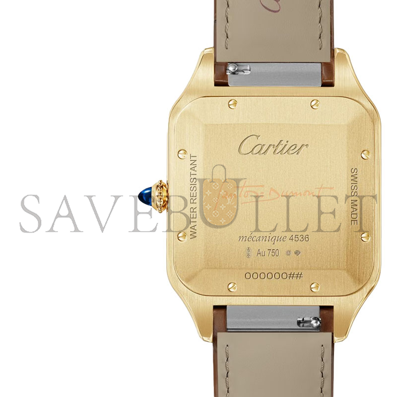 CARTIER SANTOS-DUMONT WATCH EXTRA-LARGE MODEL 44.6MM WGSA0111